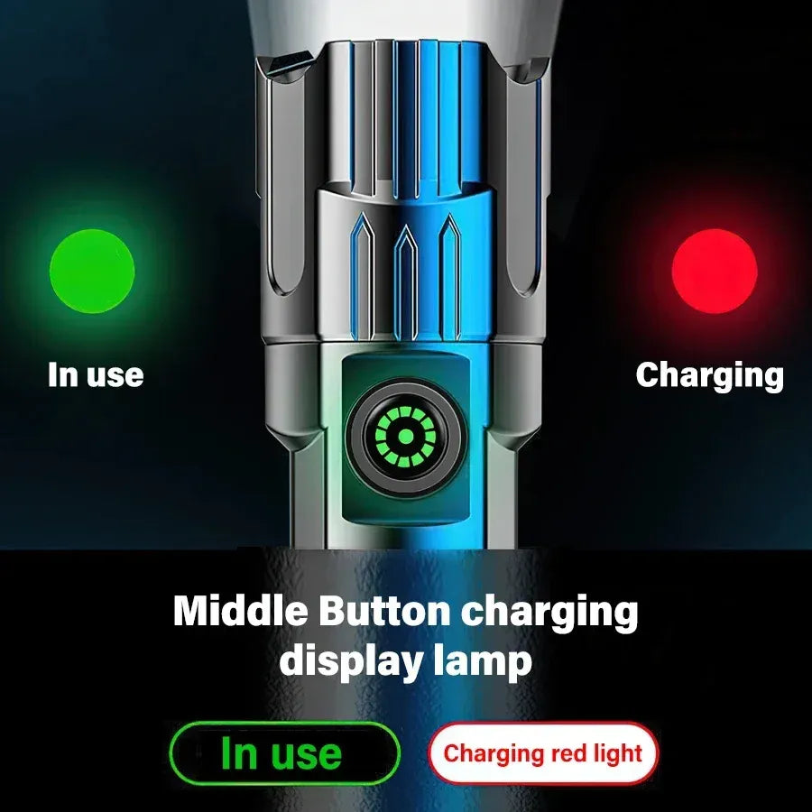 TurboBeam 2000 Tactical Flashlight